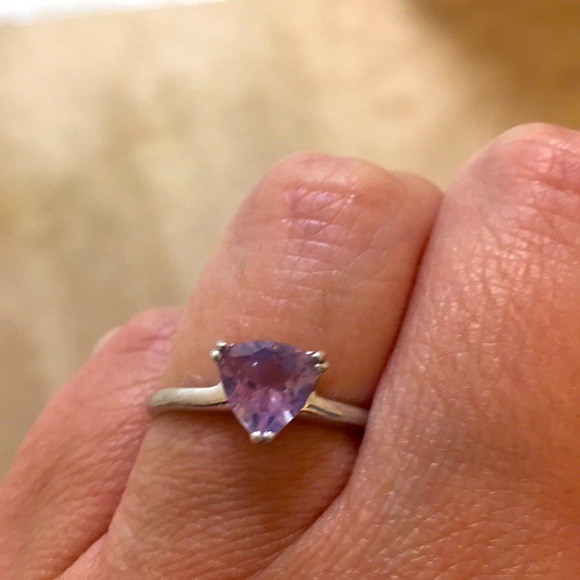 None Jewelry - Sterling silver and amethyst ring